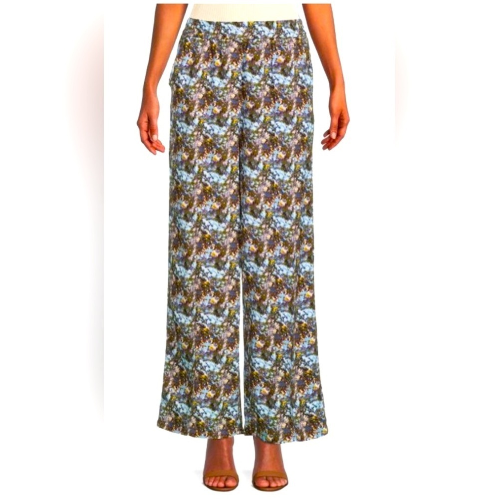 Anthropologie  FRNCH Paris adixiq Multicolor Patterned Pants size L